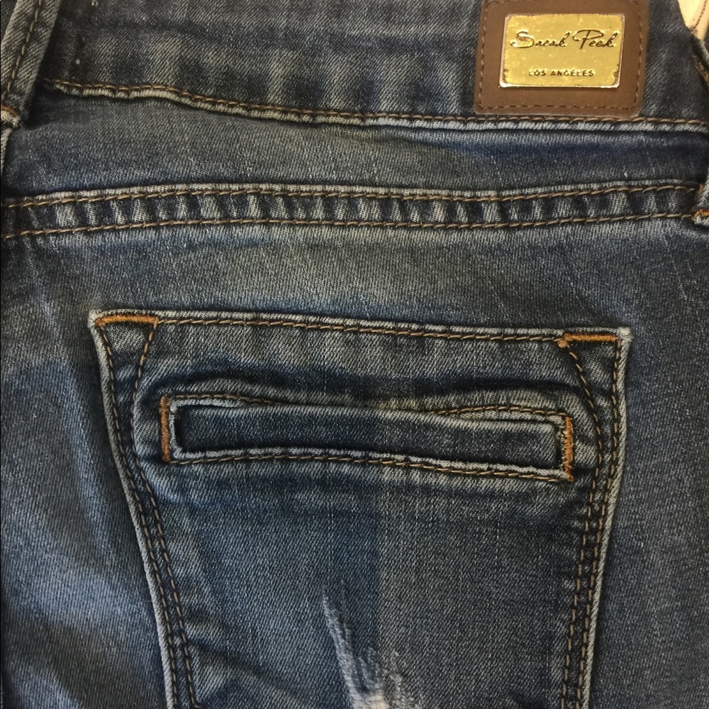 Sneak Peek Jeans, Low Rise - Picture 4 of 5